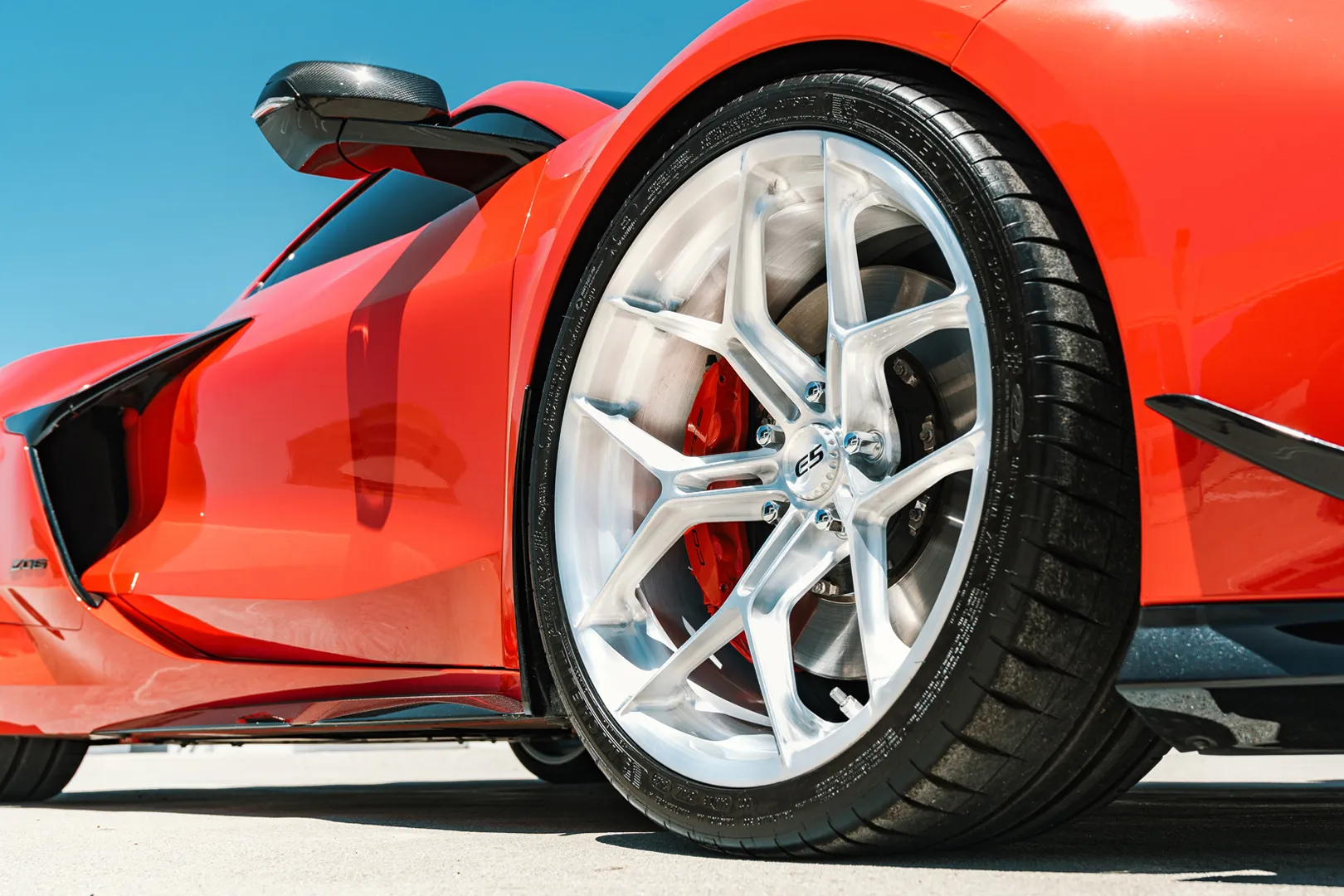 E5 Wheels showcased at Corvettes at Carlisle 2025 event